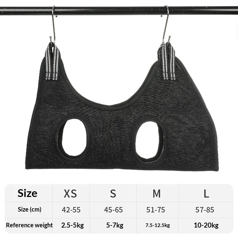 Cats Grooming Hammock Adjustable Nail Trimming Sling