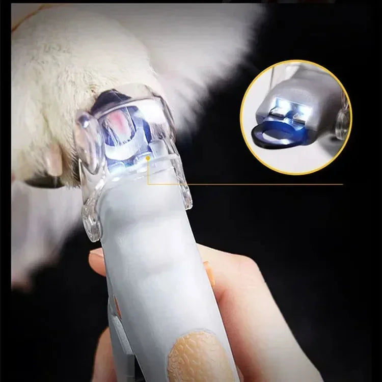LED Pet Nail Clipper for Cats and Dogs