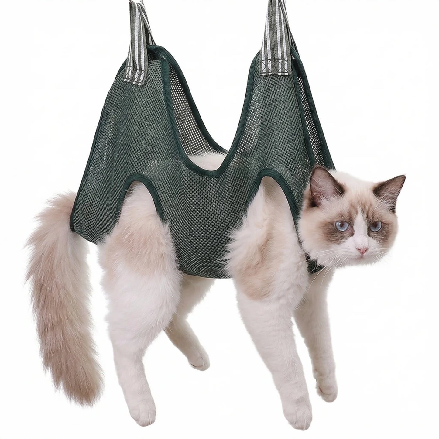 Cats Grooming Hammock Adjustable Nail Trimming Sling