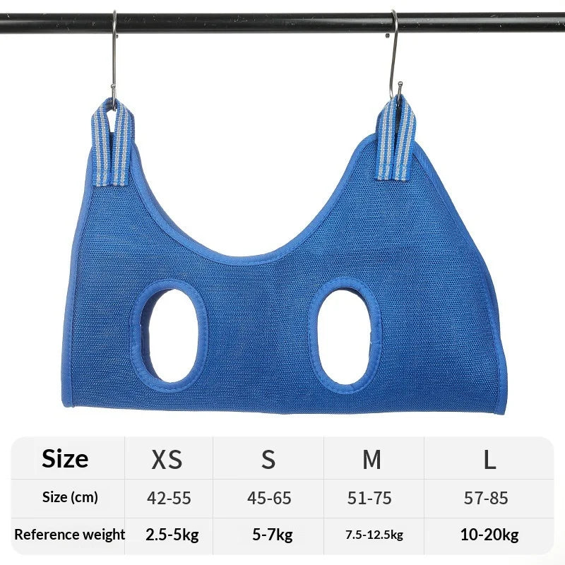 Cats Grooming Hammock Adjustable Nail Trimming Sling