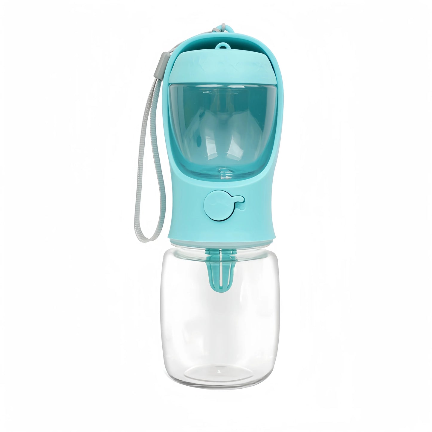 Portable Dog Cat Water Bottle with Food Storage Container