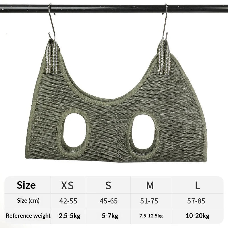 Cats Grooming Hammock Adjustable Nail Trimming Sling